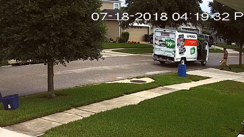 Pasco deputies are warning the public about several "porch pirate" thefts in the Lone Star Ranch subdivision. (Pasco County Sheriff's Office)