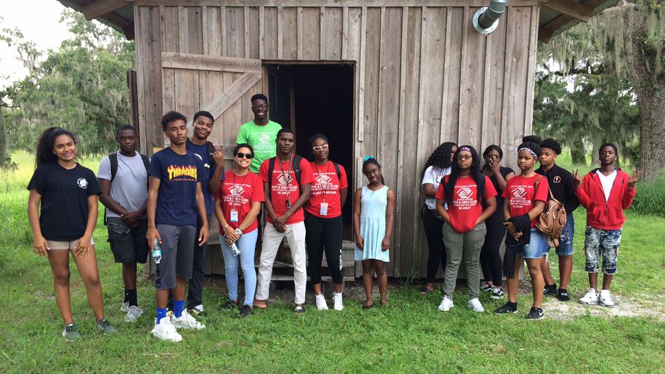 On Thursday, the group visited Circle B Bar Reserve and learned about the environment and current issues. (Stephanie Claytor, Staff)