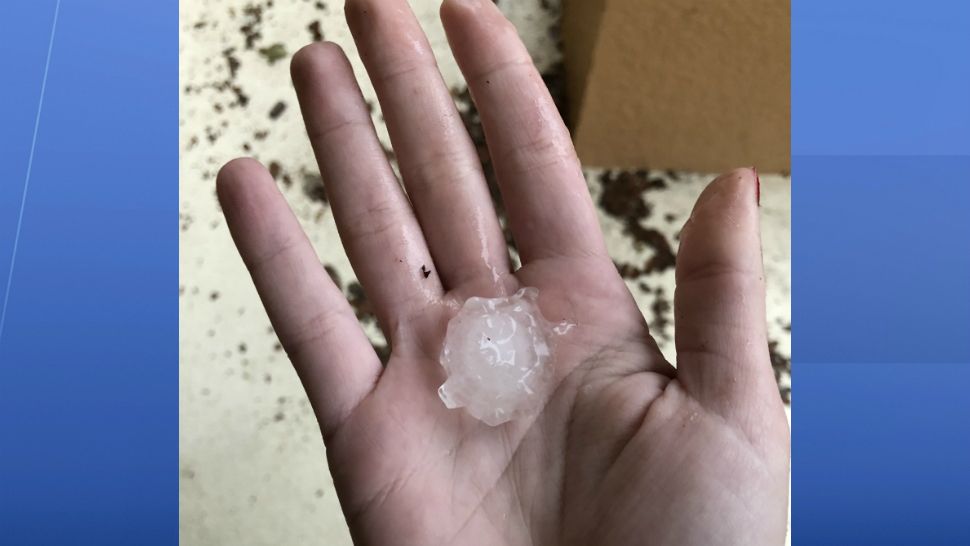 OrlandoArea Forecast Hail, Storms Pound LakeOrange Border