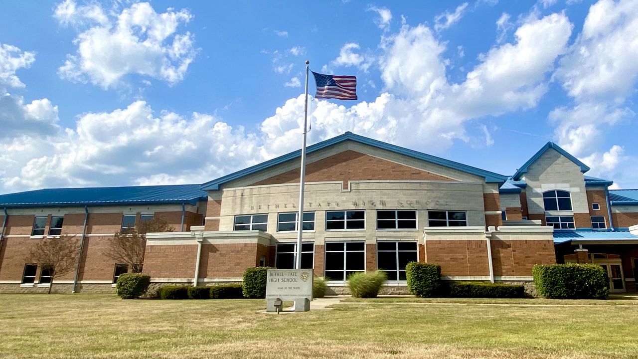 Exterior of Bethel-Tate High School