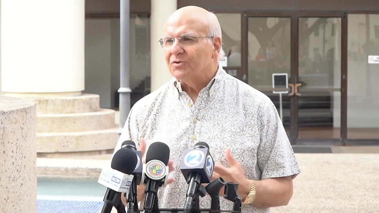 Honolulu Mayor Rick Blangiardi will take questions from the public at each of the 11 scheduled town hall meetings. (Office of Mayor Rick Blangiardi)