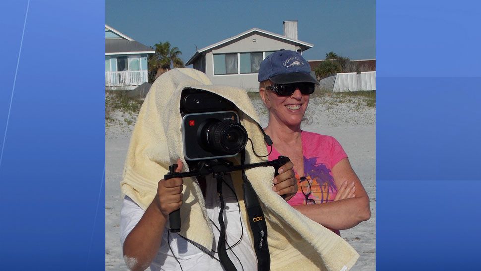 Diana Riggs' (right) movie was shot mostly on the beach and around Pinellas County and showcases some local businesses. (Photo from "Noxious" movie website)