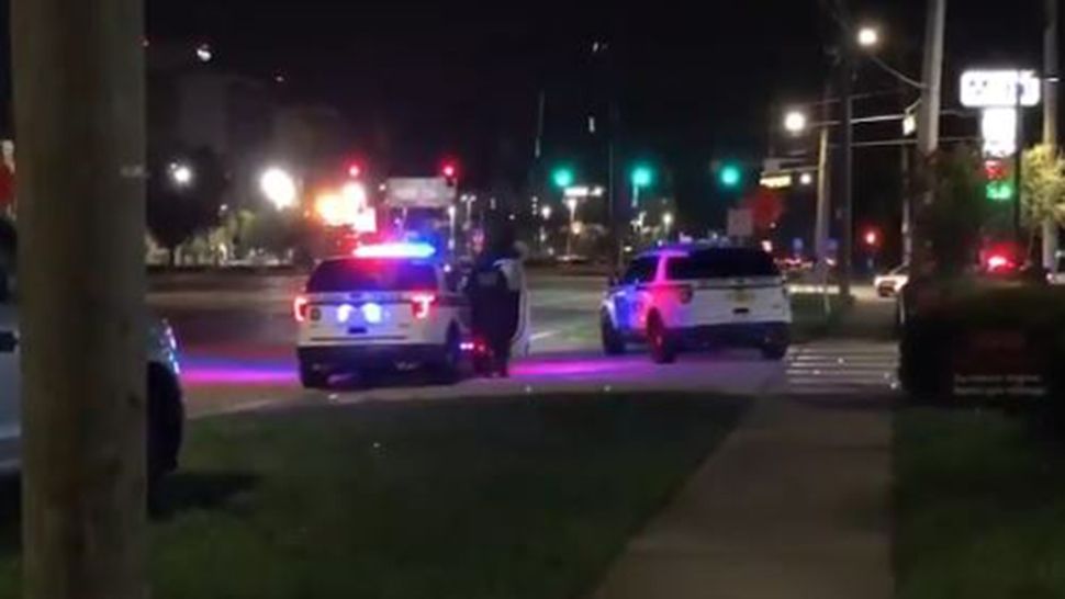 A 24-year-old man is dead after a shooting at a gas station near Universal Orlando. (Jeff Allen/Spectrum News 13)