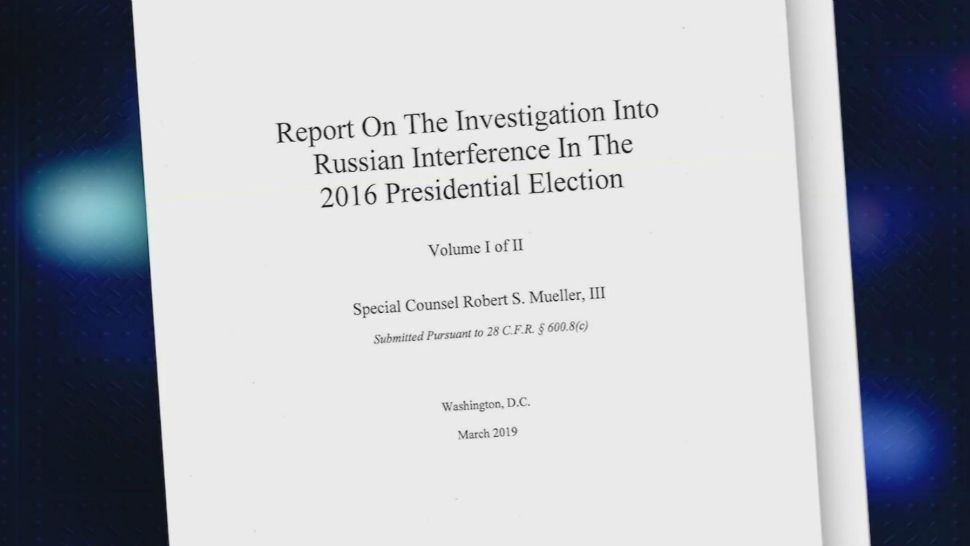 Special Counsel Robert Mueller issued this 440-page report earlier this year outlining the results of his office's 2-year investigation into Russian interference in the 2016 election. (Spectrum News file)