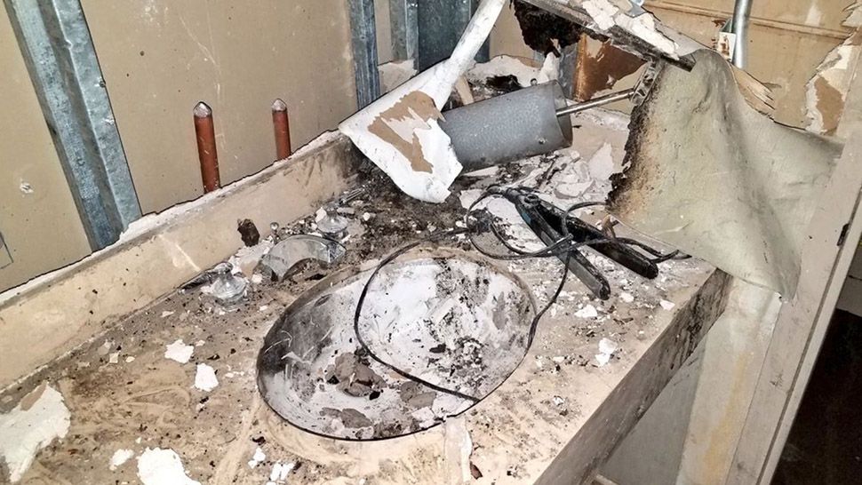 Hair Straightener Causes Fire at Hotel Near SeaWorld