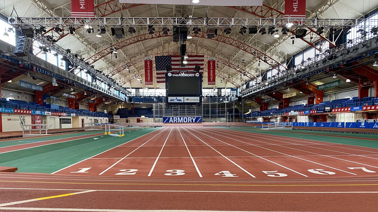 A route to the Olympics crosses the Armory Track