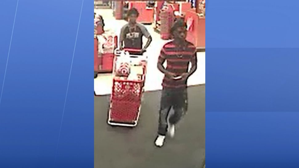 Two men caught on camera using stolen credit card at Target