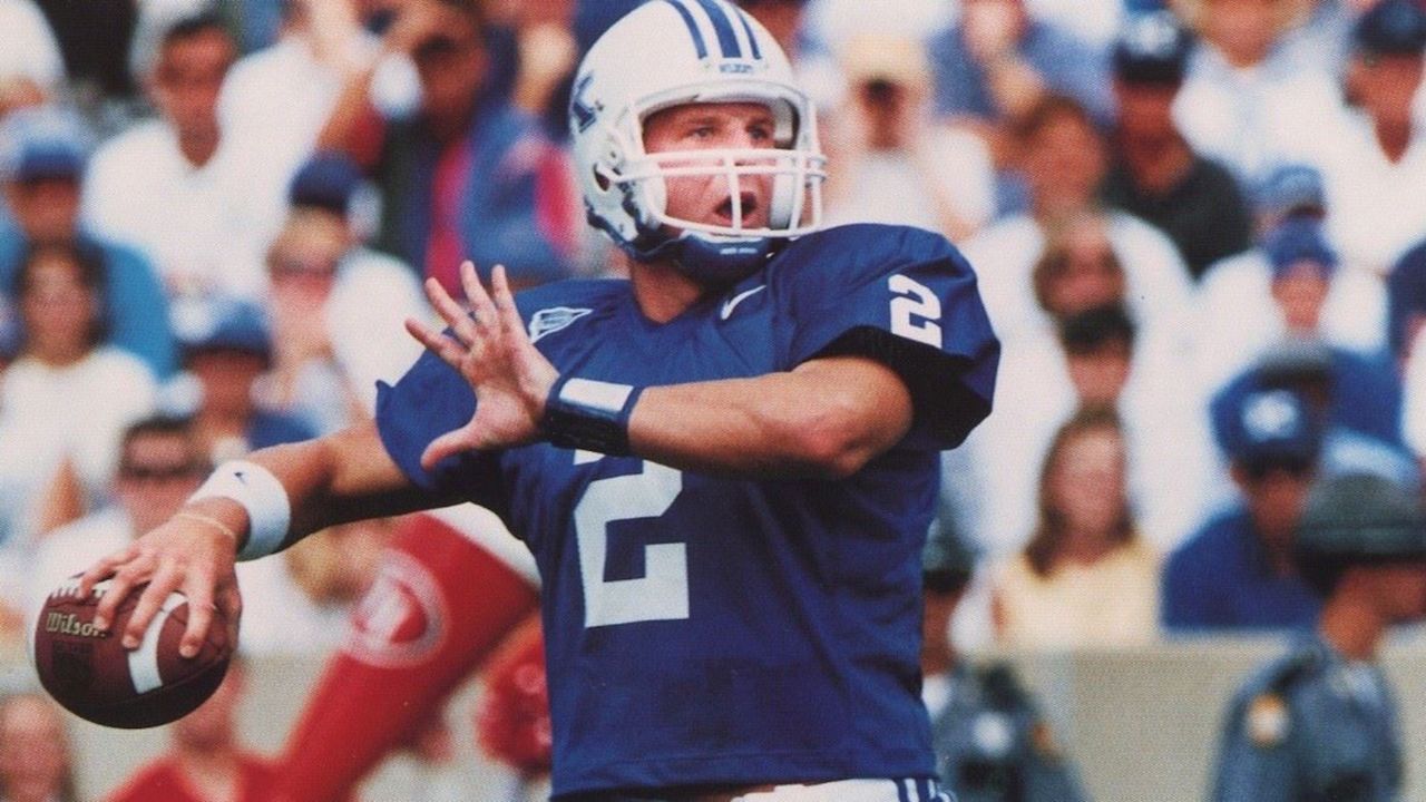 Former University of Kentucky quarterback and No. 1 overall draft pick Tim Couch is on the 2021 ballot for induction into the College Football Hall of Fame. (Photo courtesy of UK Athletics)