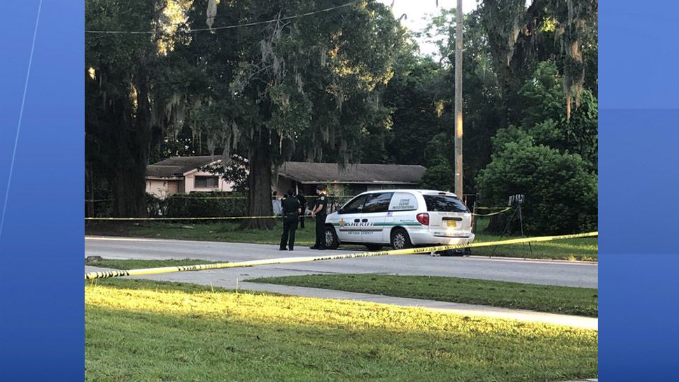 The Orange County Sheriff's Office is investigating a suspicious death that occurred overnight in the area of 39th Street and Nashville Avenue in Orlando. (Rebecca Turco/Spectrum News 13)