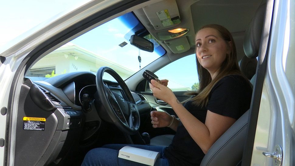 A mother has a warning for drivers with the keyless entry feature after her child gets locked inside. (Krystel Knowles, staff)