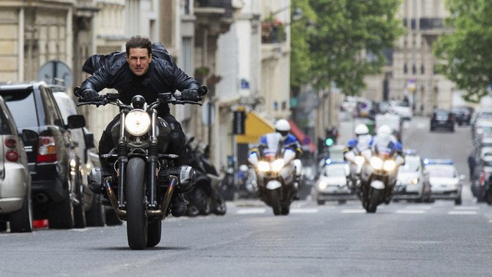 Tom Cruise in a scene from "Mission: Impossible - Fallout" (Courtesy of Paramount Pictures)