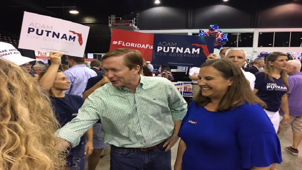 Agriculture Commissioner, Adam Putnam, exclaimed his support for the president despite not receiving his nomination. Says not to count him out of the race just yet. 