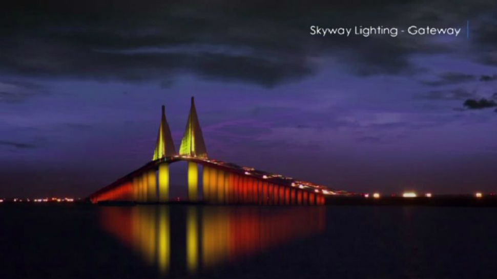 What Are Those New Lights on the Skyway Bridge?