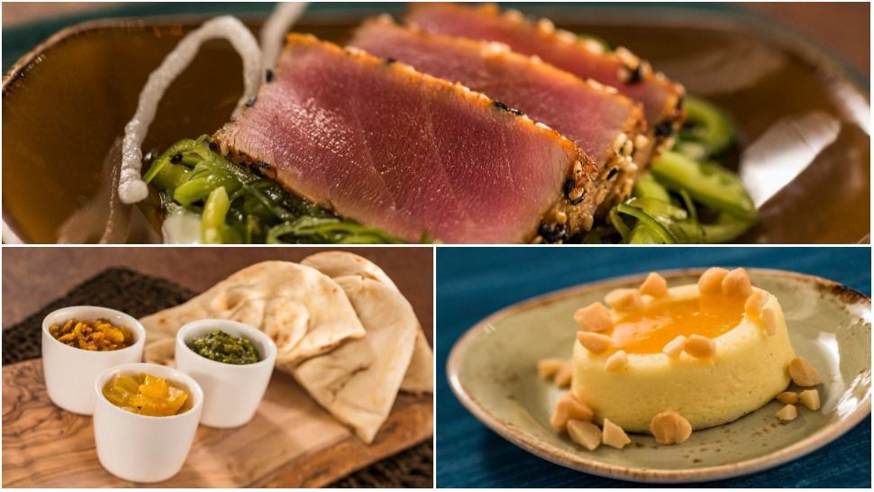 A selection of items that will be available at the Epcot International Food and Wine Festival. (Disney)