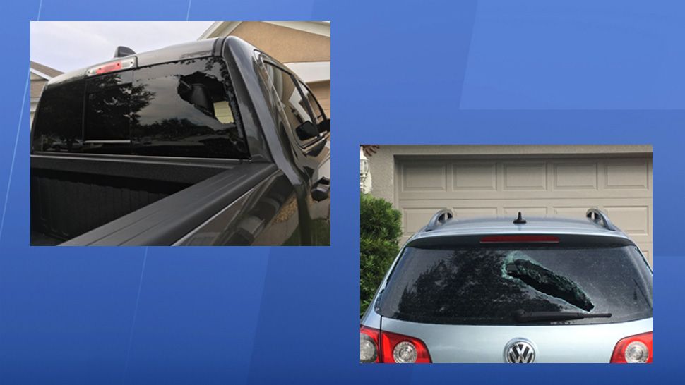 Three dozen vehicles were smashed with a blunt object in 3 Riverview subdivisions last month. Deputies have charged a teen with no criminal history in the vandalism. (Laurie Davison, staff)