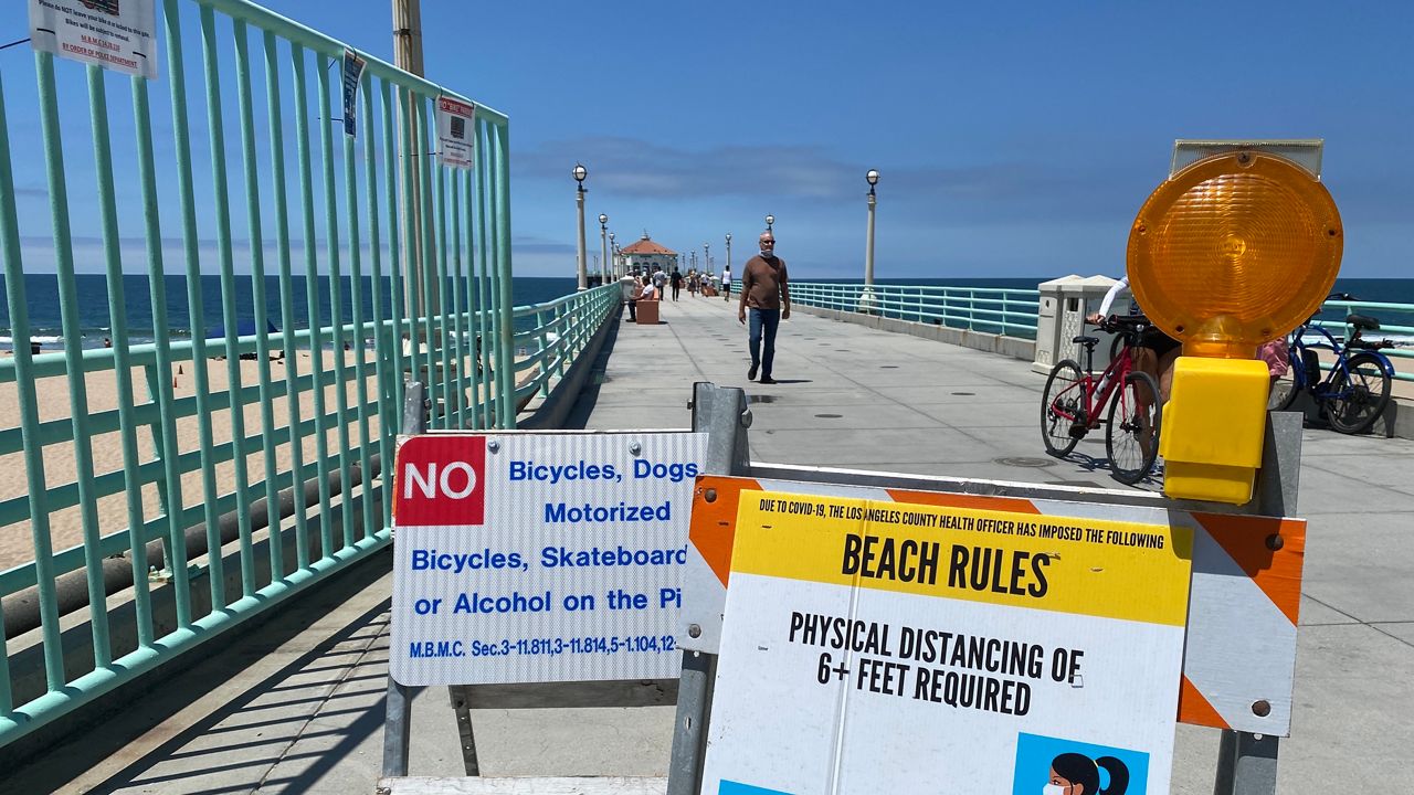 Manhattan Beach Enforces Masks In Public Issues Fines