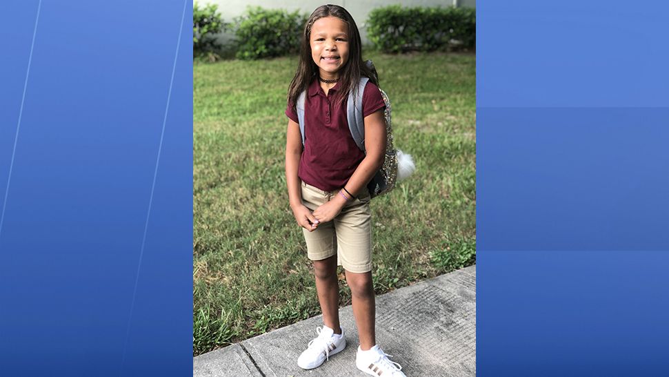 Sent to us via the Spectrum News 13 app: Seven-year-old Laylah will be starting the second grade at South Lake Elementary School.(Lindsay Malley, viewer)