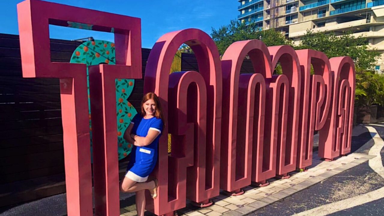 Anyone who takes a picture with the Tampa sign in Sparkman Wharf and posts it to social media is helping out a great cause. (Spectrum Bay News 9)