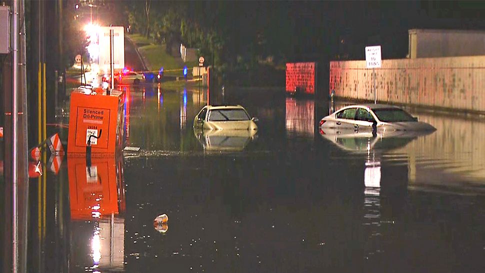  Drivers say they did not realize how deep the water was until it was simply too late. (Spectrum News 13)