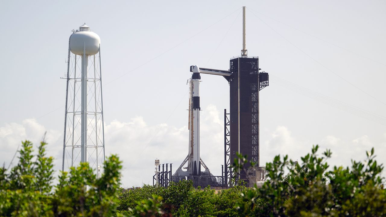 Falcon 9 rocket plans to takeoff from Launch Complex 39A at the Kennedy Space Center to send up an Australian communications satellite to geosynchronous transfer orbit. (File photo)