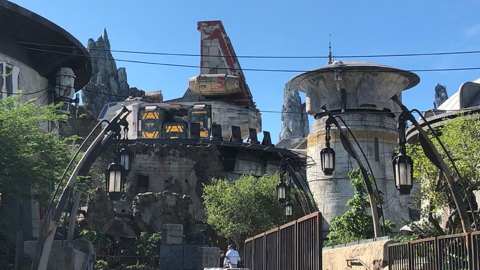 Star Wars: Galaxy's Edge is a 14-acre land at Disney's Hollywood Studios transports visitors to Black Spire Outpost on the planet Batuu. (Ashley Carter/Spectrum News 13)