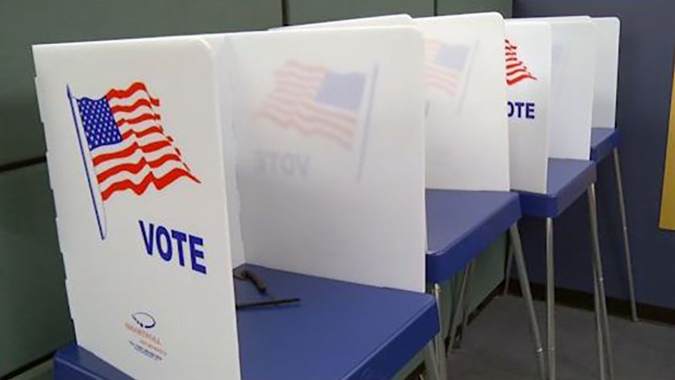 The whole month of October, the election officer will be having training to prep poll workers. (File photo of voting booth)