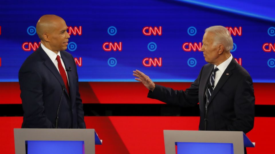 Biden and Booker