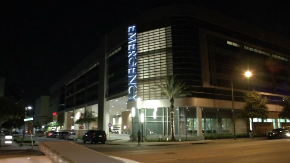 Orlando Regional Medical Center's emergency entrance in Orlando. (File)