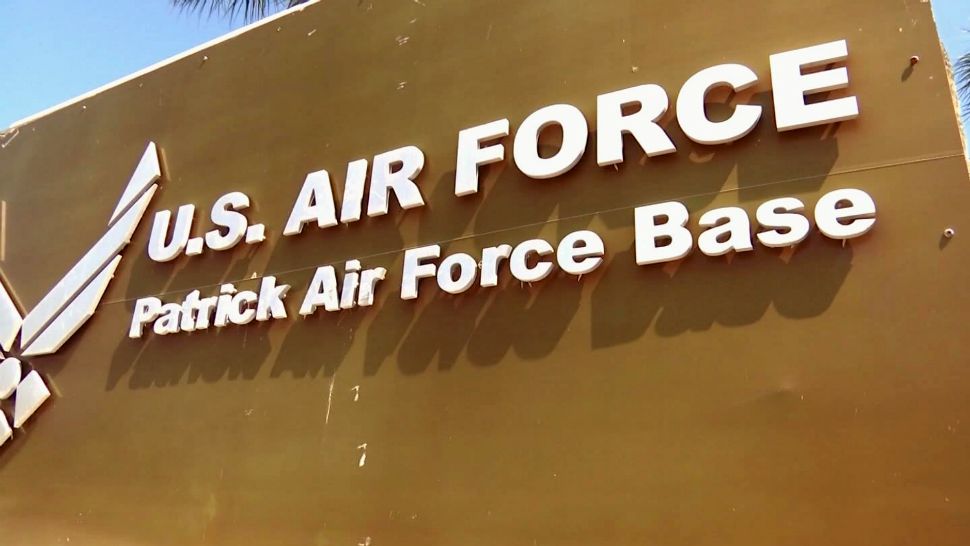 Patrick Air Force Base gate sign