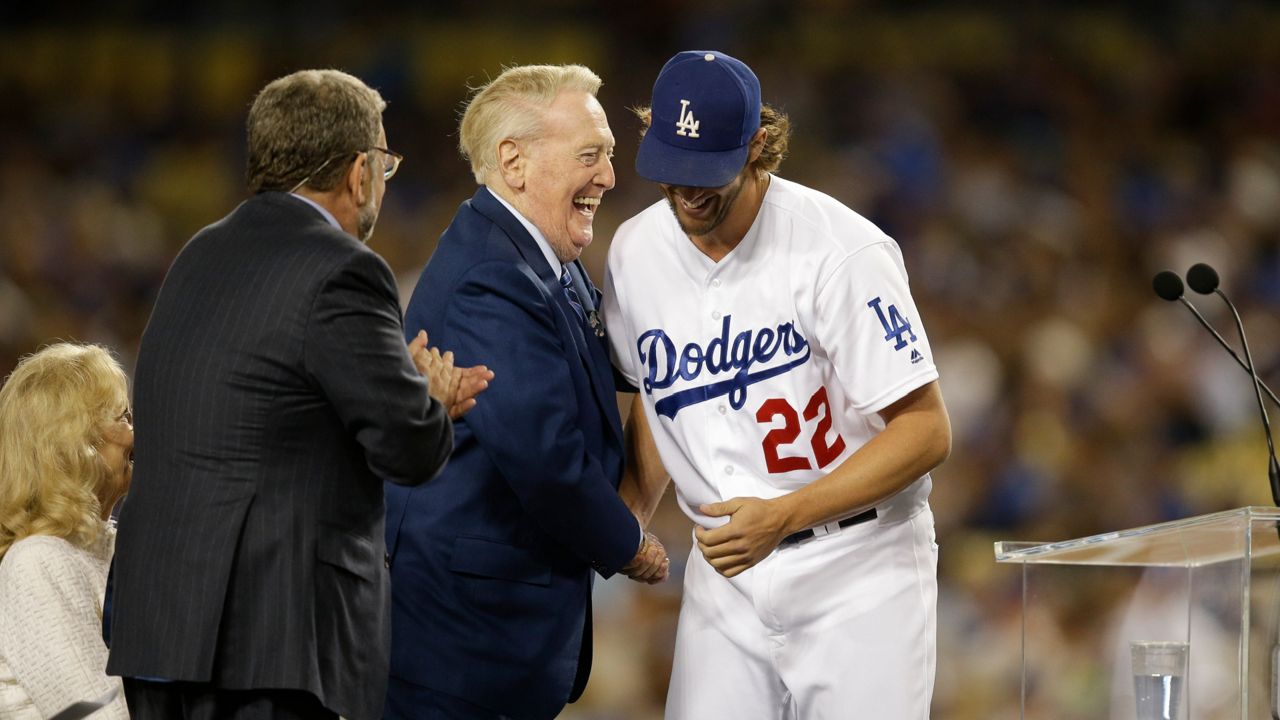 Remembering Vin Scully Clayton Kershaw pays tribute