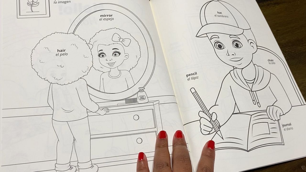 N C Author Releases Bilingual Coloring Books