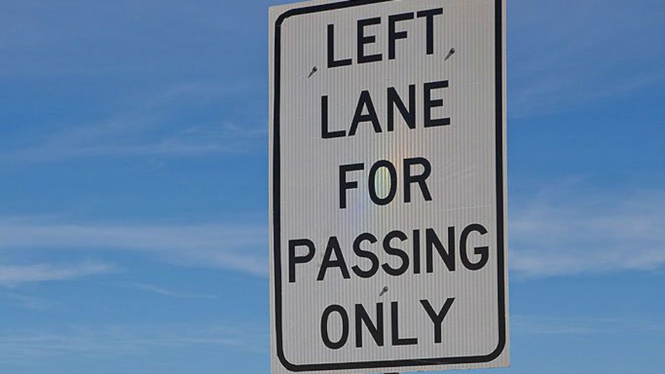 TxDOT Reminds Drivers Left Lanes Are For Passing Only