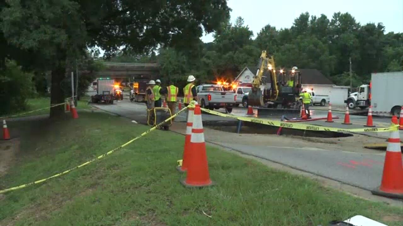 Detours to know for the Raleigh water main break