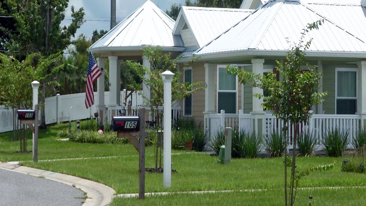 Habitat for Humanity of Lake-Sumter built affordable homes for veterans, active military called 'Veterans Village.' (Sarah Panko, staff)