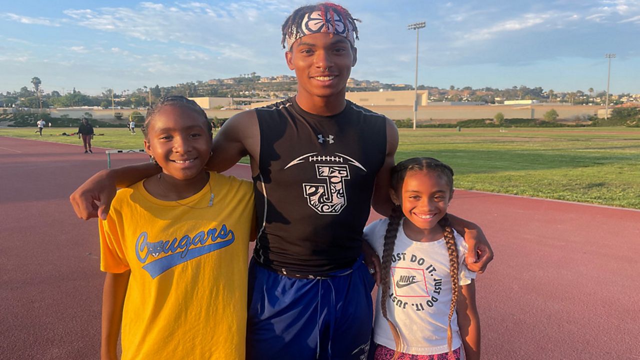 Track and field stars compete in AAU Junior Olympics