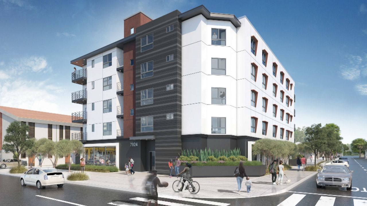 Permanent supportive housing rises on church property