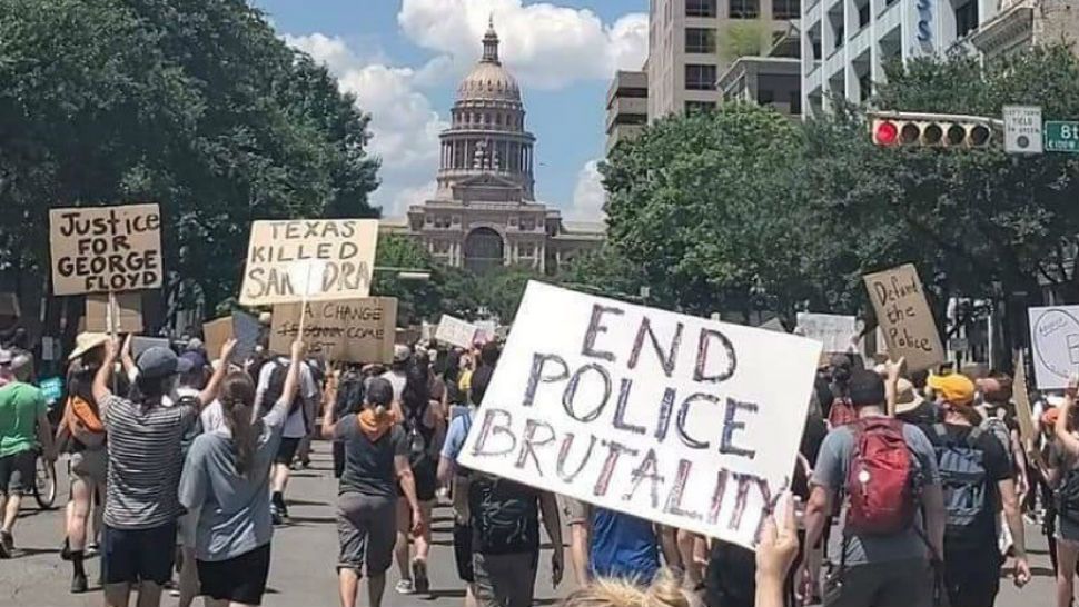 A Black Lives Matter protest in Austin, Texas. (Spectrum News/File)