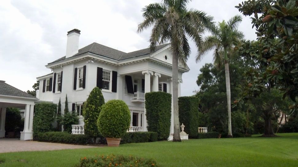 The Stovall House was built along Bayshore Boulevard in 1909. (Jorja Roman, Staff)