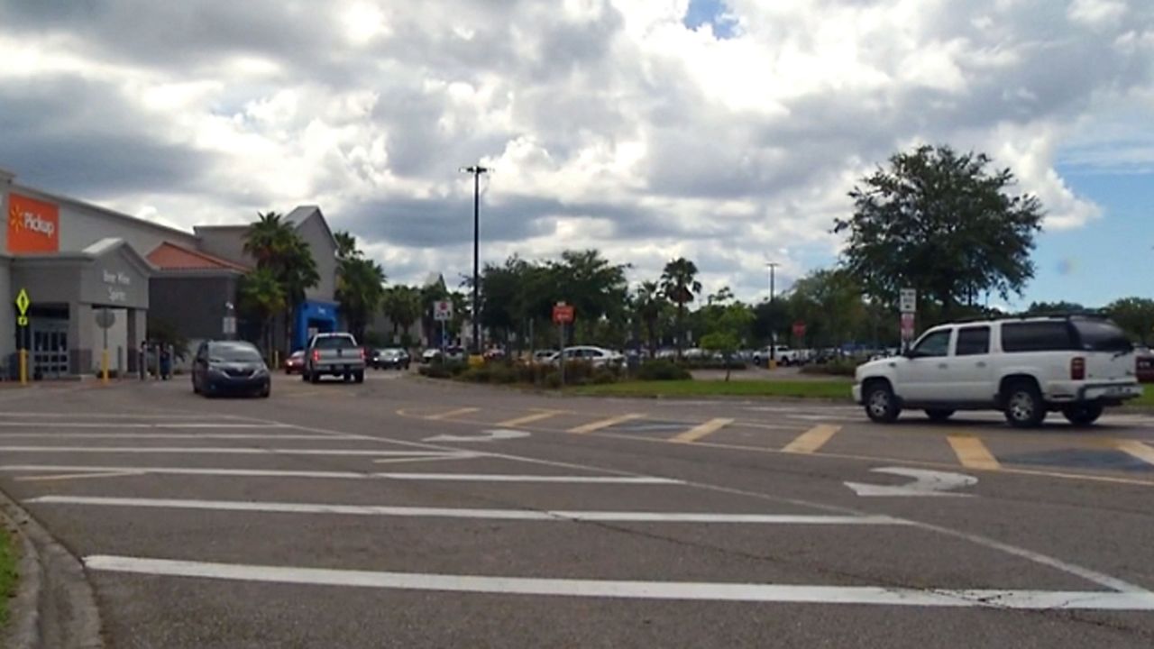Threats were made to a Gibsonton Wal-Mart Sunday afternoon following a weekend of mass shootings in the U.S. Deputies say the threat ultimately was not credible. (Spectrum News image)