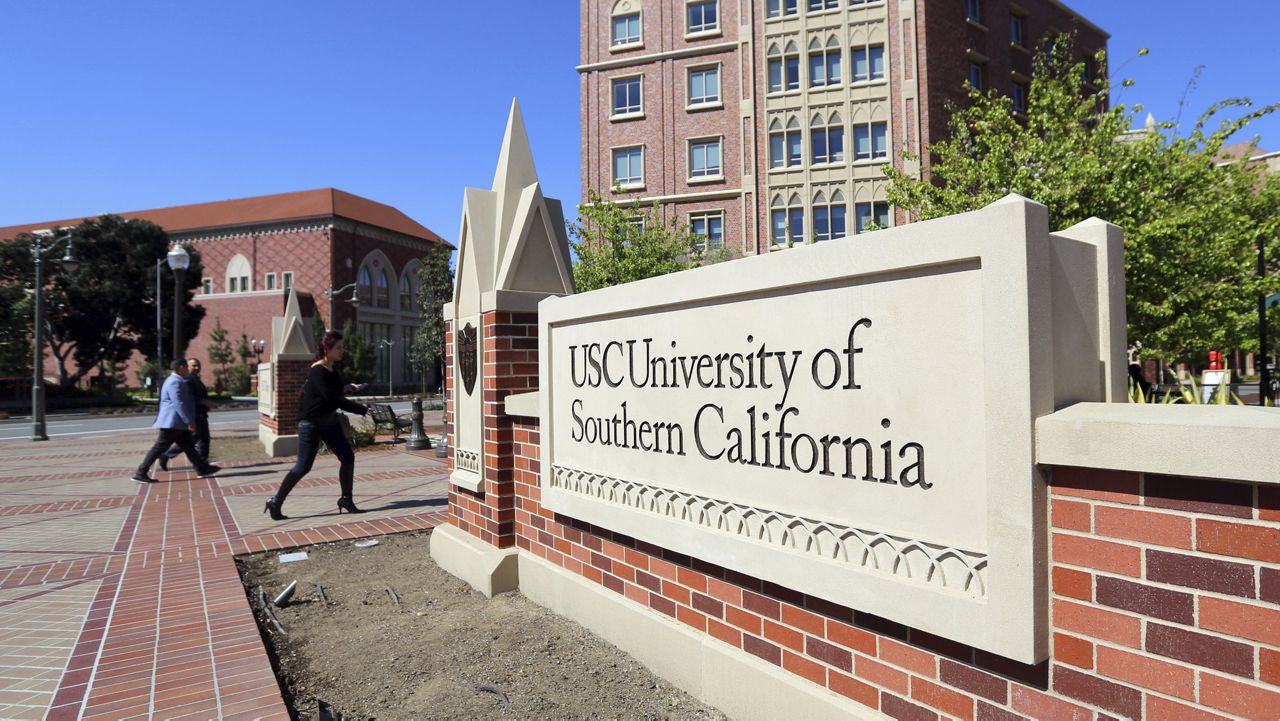 USC's fall semester will begin solely with online classes. (AP Photo/Reed Saxon, File)