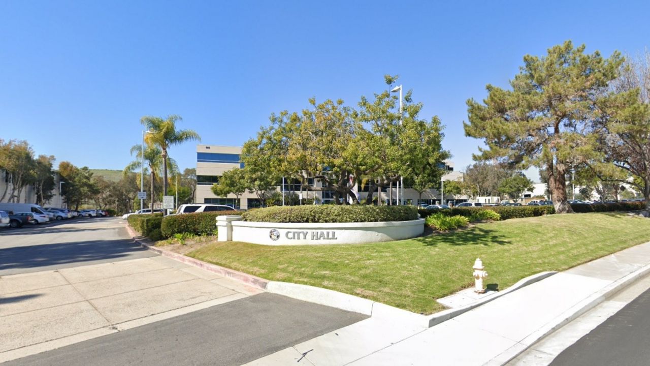 San Clemente City Hall as seen on Google Street View. 