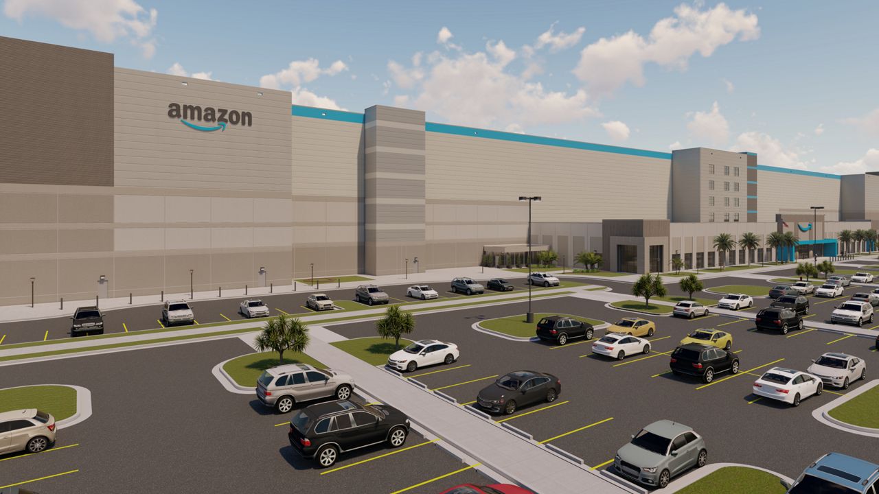 Amazon announced they building a new shipping center in Pasco County, along with a new fulfillment center in Temple Terrace. 