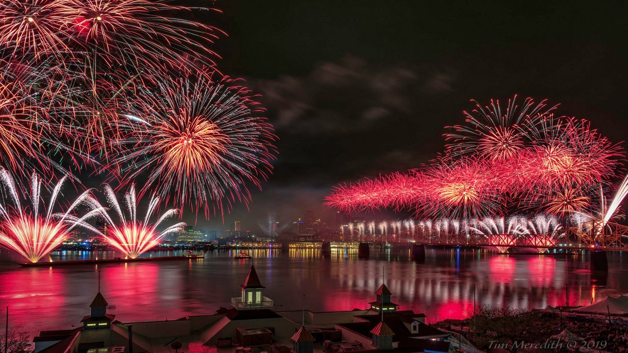 The sounds of Thunder Over Louisville