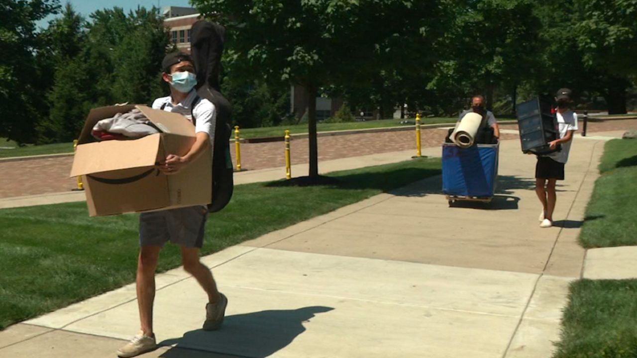 University of Dayton Students Back to Campus