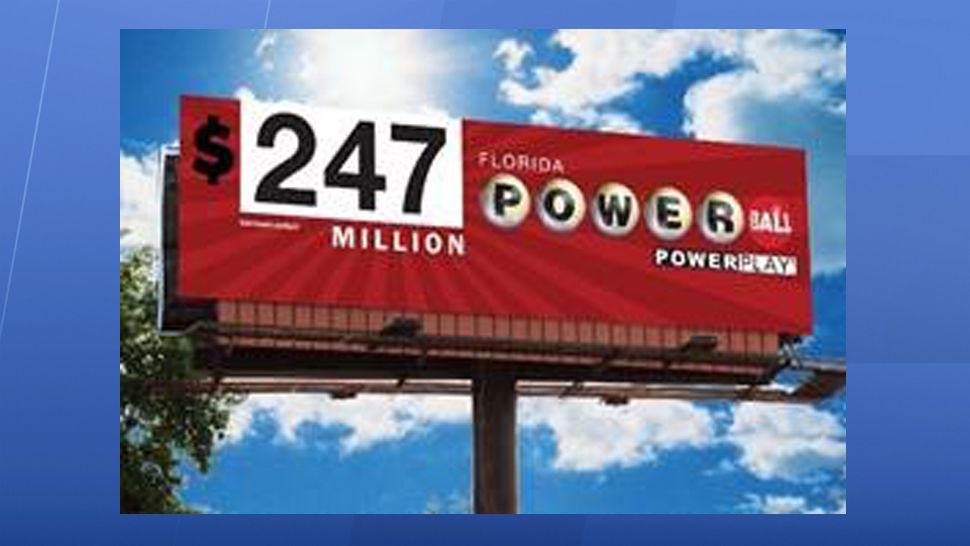 Florida's Powerball lotto is now at $247 million -- the largest in the nation. The next drawing is Saturday, Aug. 11. (Florida Lottery)