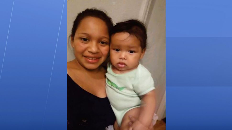 The Hillsborough County Sheriff's Office said Ana Francisco-Miguel left her home in Plant City on foot with her infant son, David Francisco, on Tuesday. (Hillsborough County Sheriff's Office)