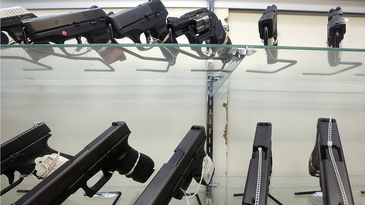 Handguns accounted for largest share of the firearm permit applications in Hawaii in 2022. (Associated Press/Alan Diaz, file)