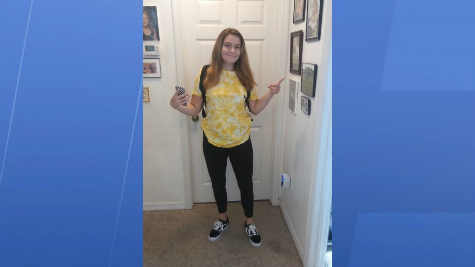 Sent to us via the Spectrum News 13 app: Madyson gets ready for her 1st day of middle school in Satellite Beach.