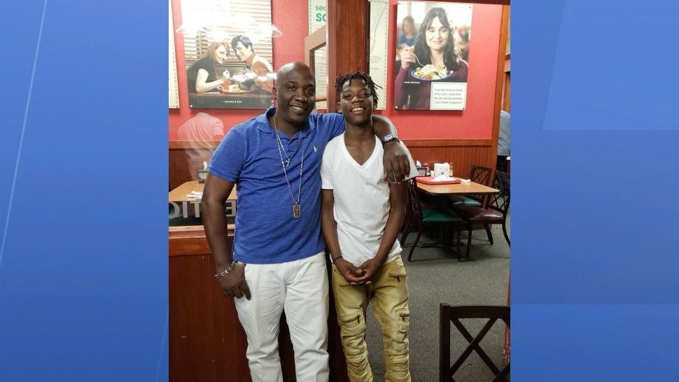 Pictured (right): 16-year-old Jephte “Jeff” Germain-Rogers