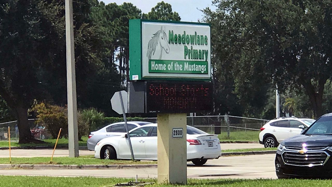 Meadowlane Primary in West Melbourne. (Greg Pallone/Spectrum News 13)